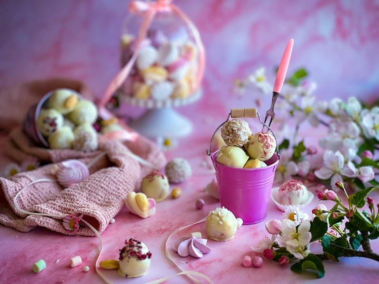 spring themed bakery delights